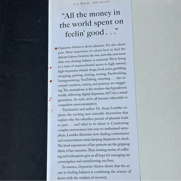 Dopamine Nation by Anna Lembke | Psychology, Neuroscience | Hardcover Book - Picture 7 of 11